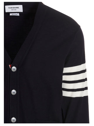 Blue Merino Wool Cardigan