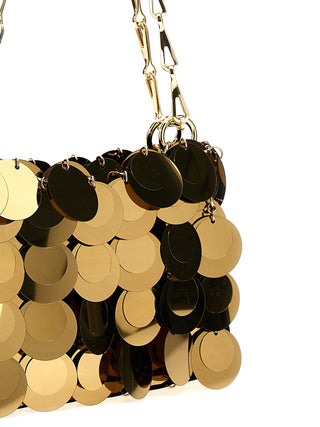 Gold Polyester Handbag