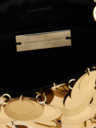 Gold Polyester Handbag