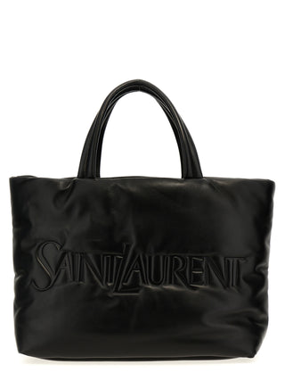 Black Lamb Leather Tote Bag