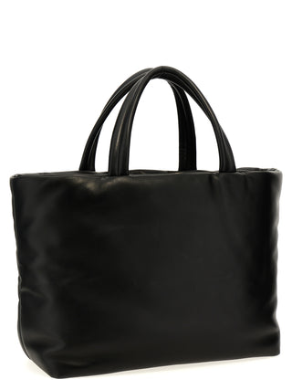 Black Lamb Leather Tote Bag