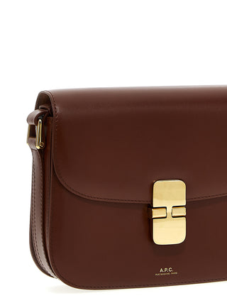 Brown Cowhide Crossbody Bag