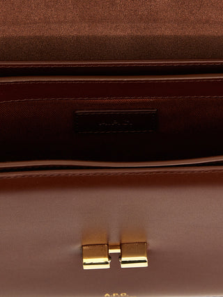 Brown Cowhide Crossbody Bag