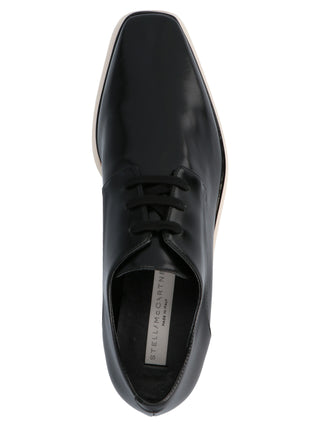 Black Polyethylene Wedge Sandals