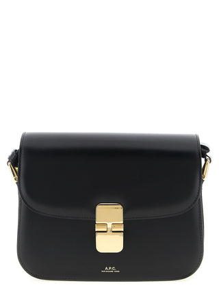 Black Cowhide Crossbody Bag