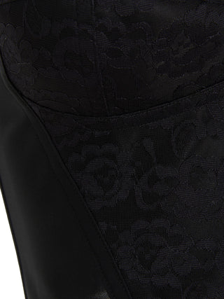 Black Polyamide Tank Tops
