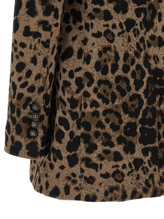 Brown Viscose Blazer