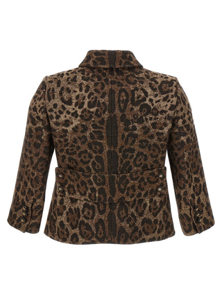Brown Virgin Wool Blazer