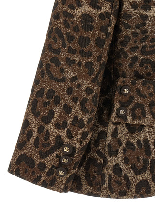 Brown Virgin Wool Blazer