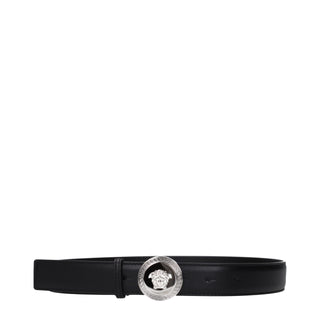 Black Leather Regular Belt