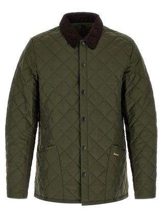 Bicolor Polyamide Full-Length Jacket