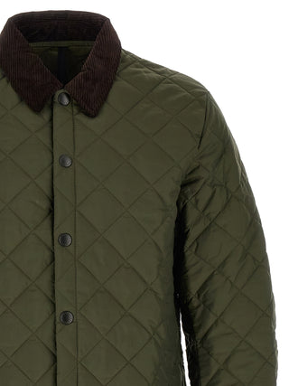 Bicolor Polyamide Full-Length Jacket