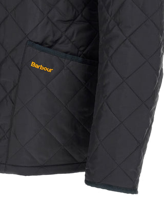 Blue Polyamide Full-Length Jacket