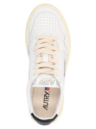 Bicolor Cowhide Low Top Sneakers