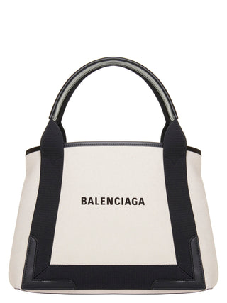 Bicolor Canvas Tote Bag