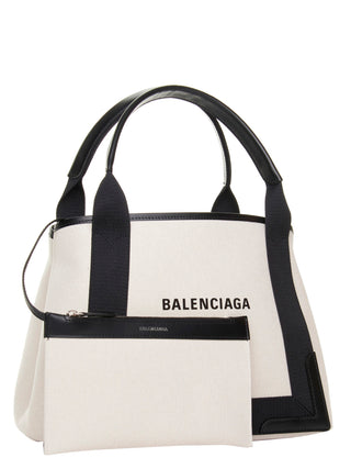 Bicolor Canvas Tote Bag