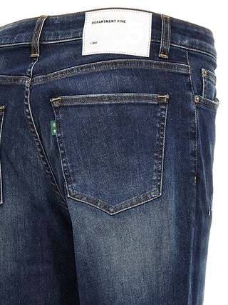 Blue Cotton Jeans Denim