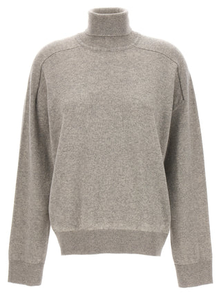Gray Cashmere Cardigan