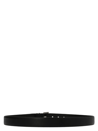 Black Calfskin Regular Belt