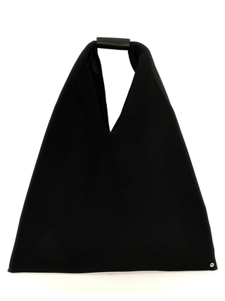 Bolso de hombro negro de poliéster