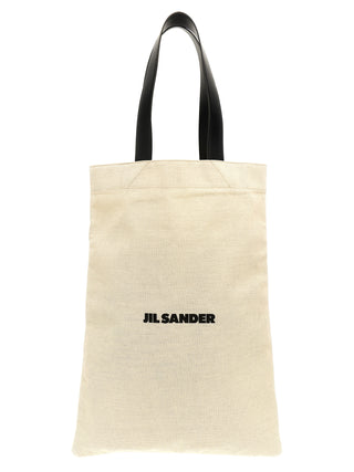 Bicolor Cotton Tote Bag