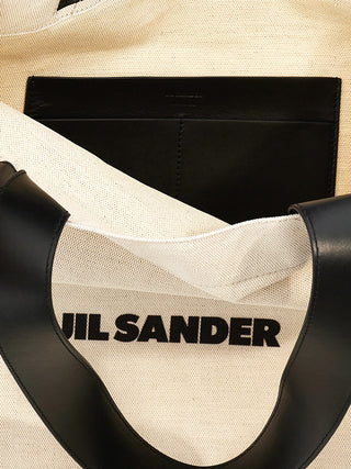 Bicolor Cotton Tote Bag