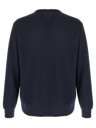 Blue Cotton Sweatshirt