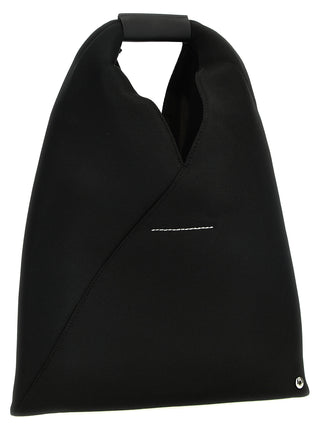 Black Polyester Shoulder Bag