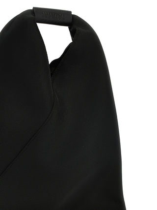 Black Polyester Shoulder Bag