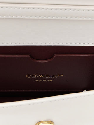 White Calfskin Shoulder Bag