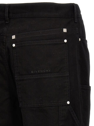 Black Cotton Jeans Denim