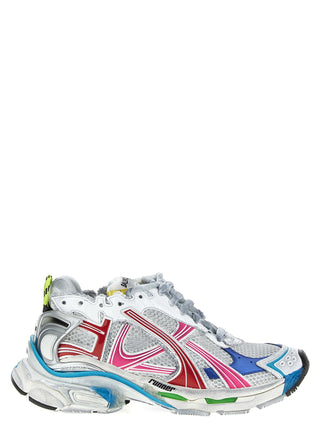 Multicolor Polyester Athletic Sneakers