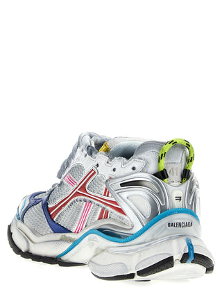 Multicolor Polyester Athletic Sneakers