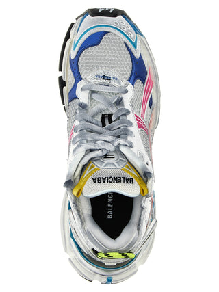 Multicolor Polyester Athletic Sneakers