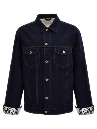 Blue Cotton Denim Jacket