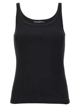 Black Cotton Tank Tops