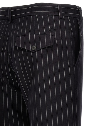 Blue Wool Dress Pants