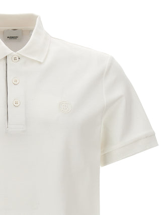 White Cotton Polo Shirt