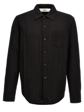 Black Cotton Blouse