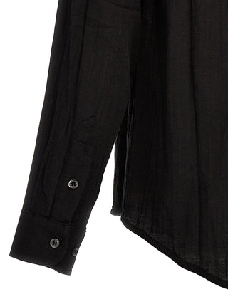 Black Cotton Blouse