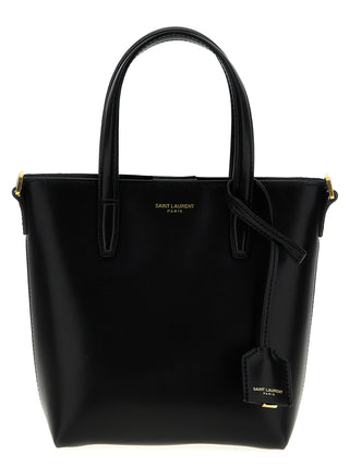 Black Calfskin Tote Bag