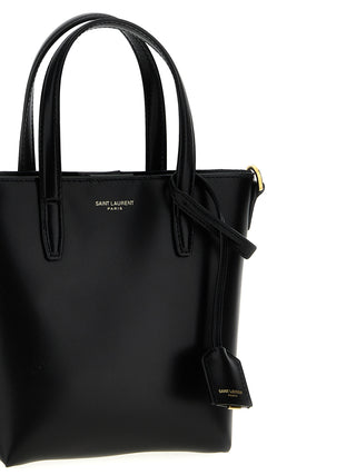 Black Calfskin Tote Bag