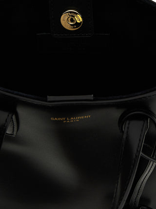 Black Calfskin Tote Bag