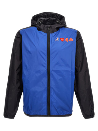 Blue Nylon Shell Jacket