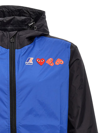 Blue Nylon Shell Jacket