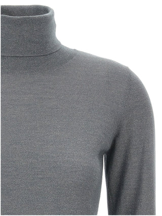 Gray Cashmere Cardigan