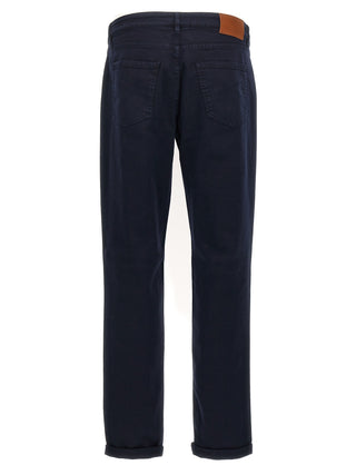 Blue Cotton Jeans Denim