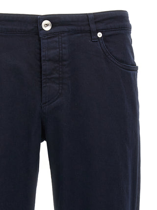 Blue Cotton Jeans Denim