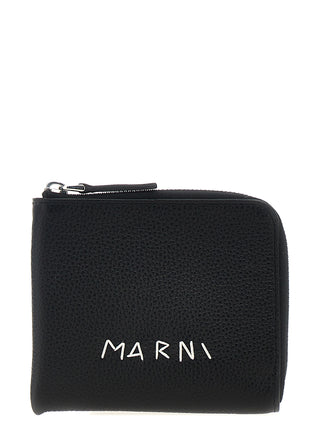 Cartera de piel de becerro negra