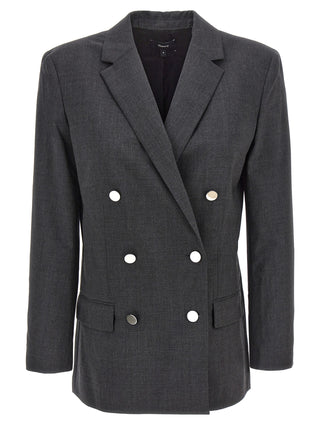Blazer de lana gris